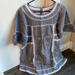 Free People Gingham Dress